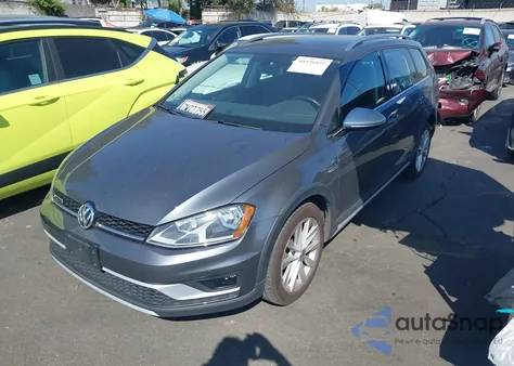 2017 Volkswagen Golf Alltrack Tsi S/Tsi Se/Tsi Sel из США, поврежденный, VIN 3VWH17AU6HM510711